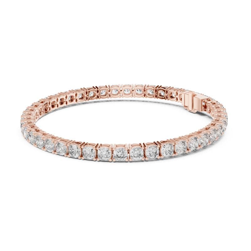 Diamond bracelets design GJ-B-0001, shown in rose gold