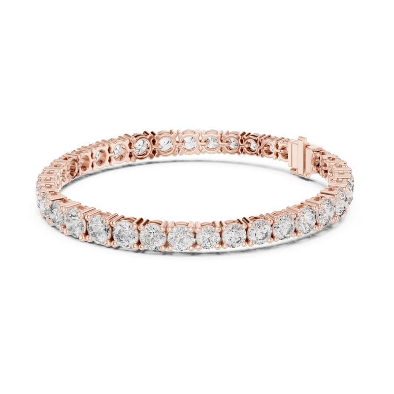 Diamond bracelets design GJ-B-0005, shown in rose gold